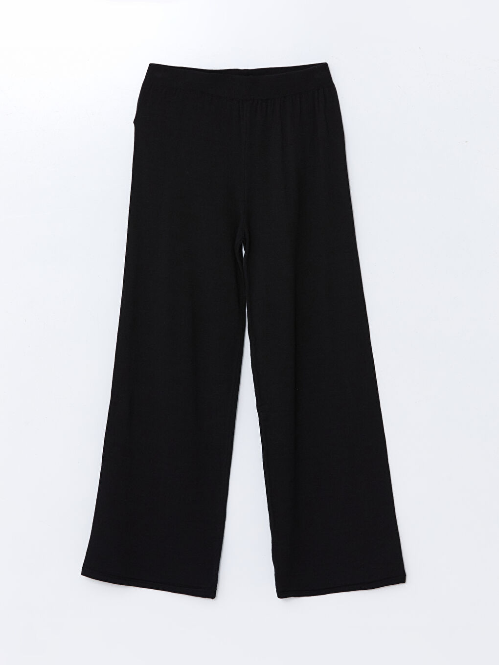 Elasticated Waist Women's Knitwear Trousers -S55833Z8-CVL