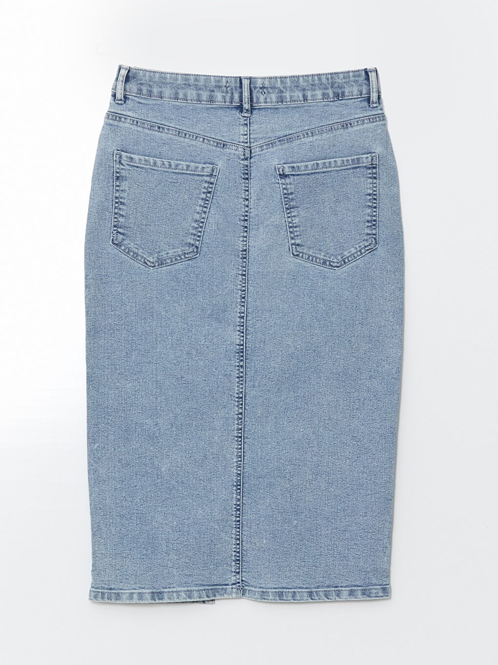 Slim Fit Women's Denim Skirt -S55875Z8-311