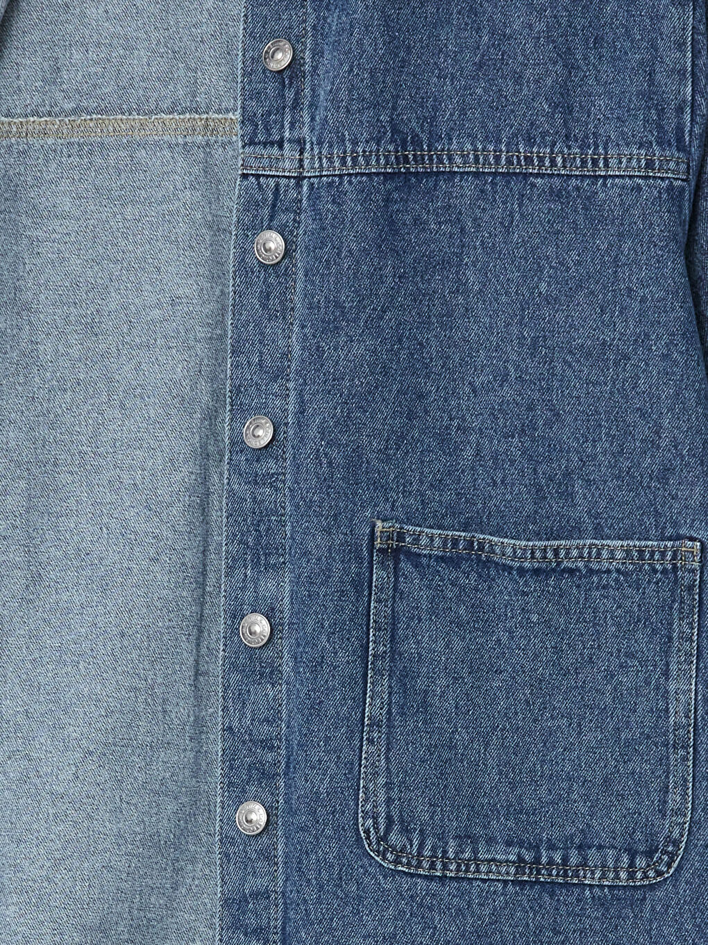 Collared Neck Pocketed Women's Denim Jacket -S55911Z8-H45