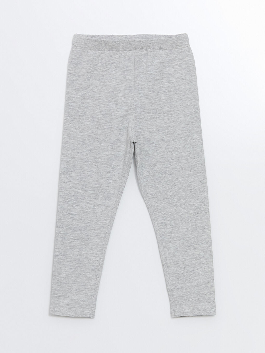Gri Basic Kız Çocuk Tayt