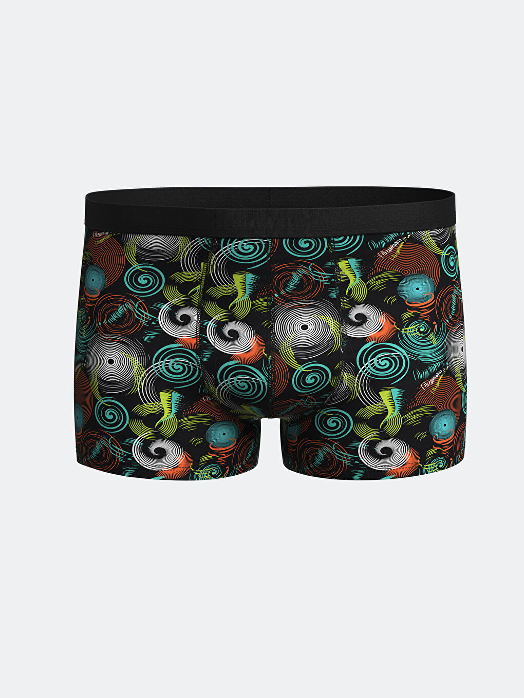 Gri Standart Kalıp Pamuklu Esnek Erkek Boxer