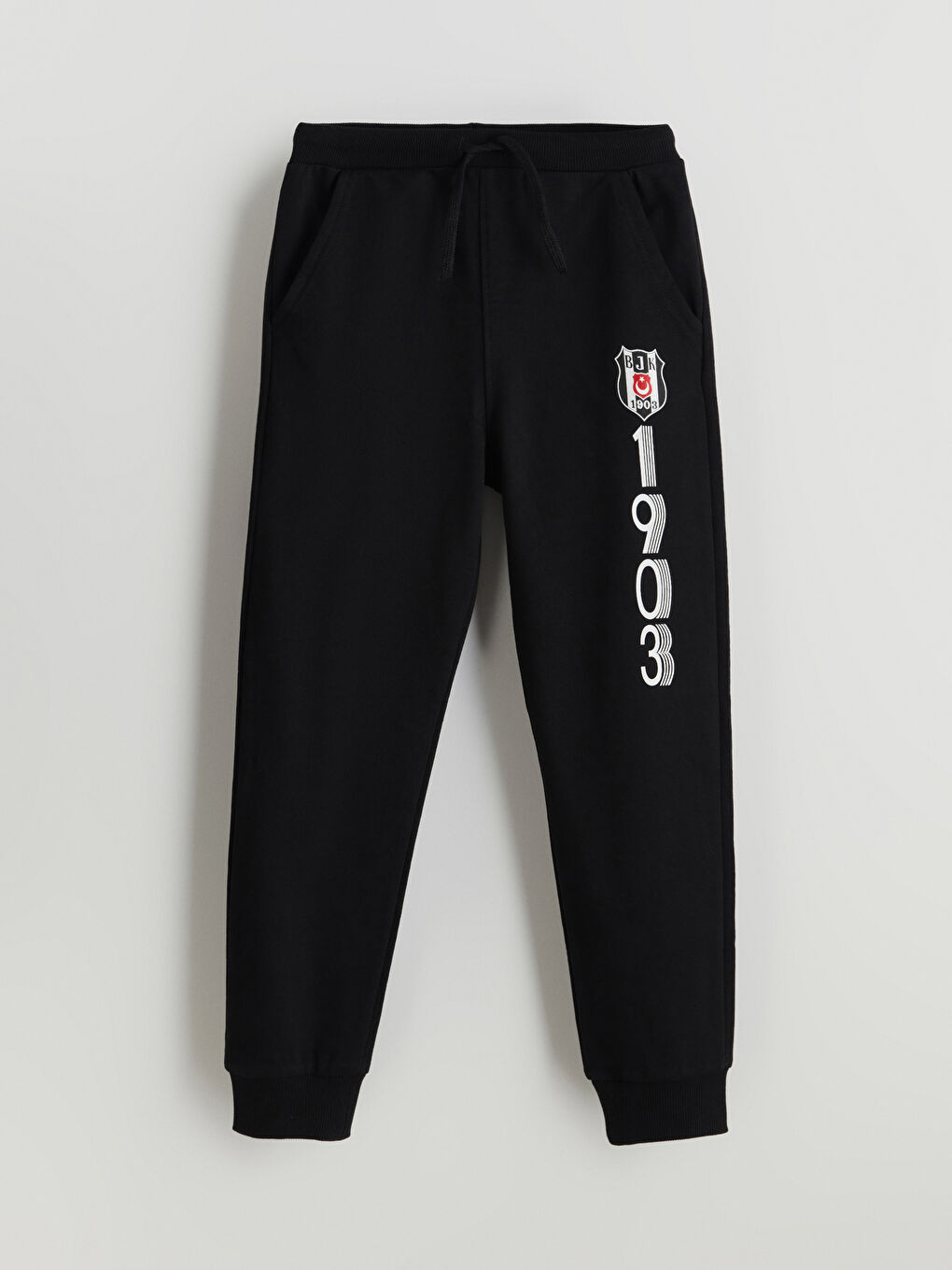 Besiktas Printed Boy's Jogger Sweatpants with Elastic Waist -S55966Z4-CVL