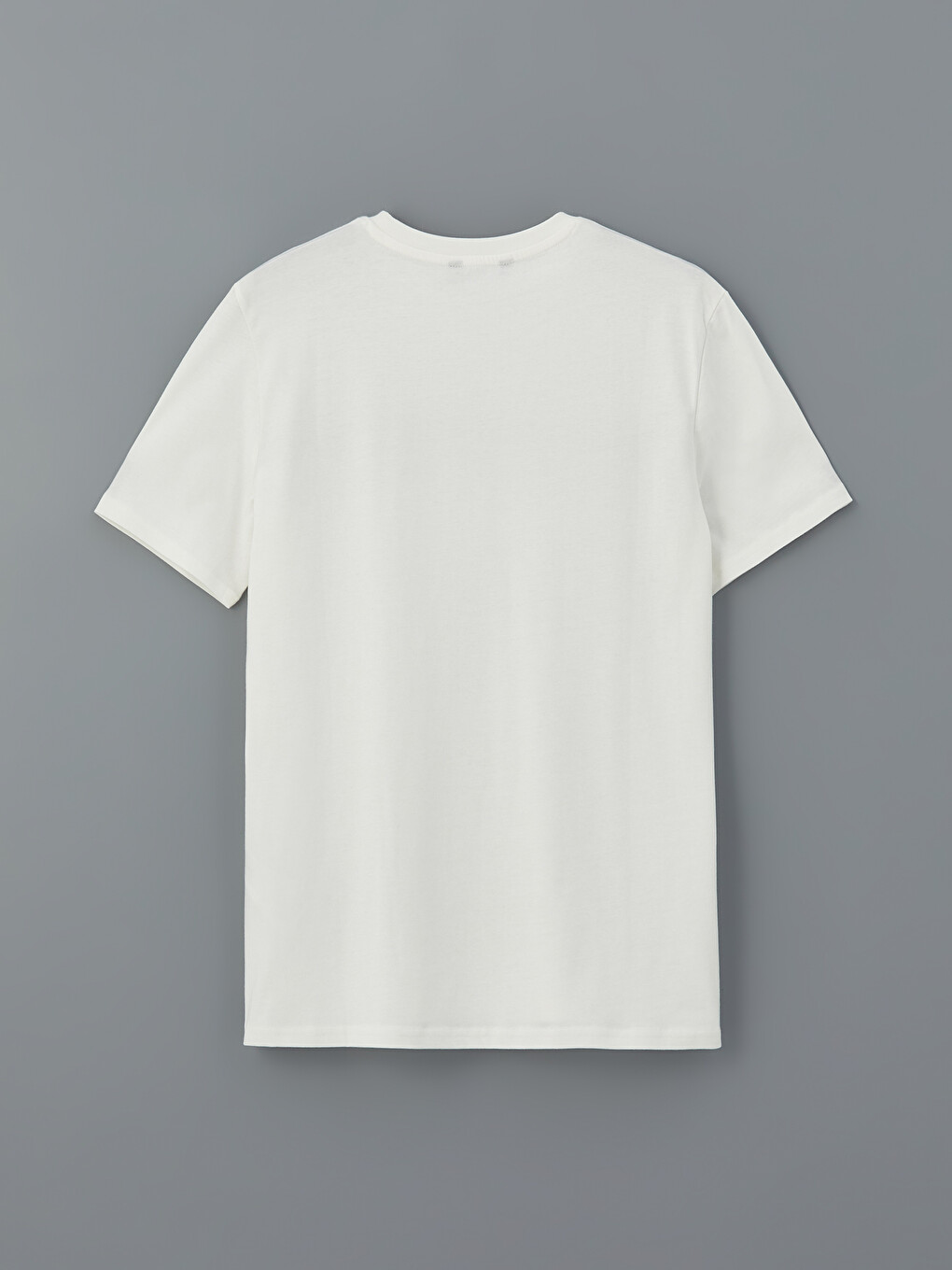 Crew Neck Short Sleeve Striped Jersey Men's T-shirt-5