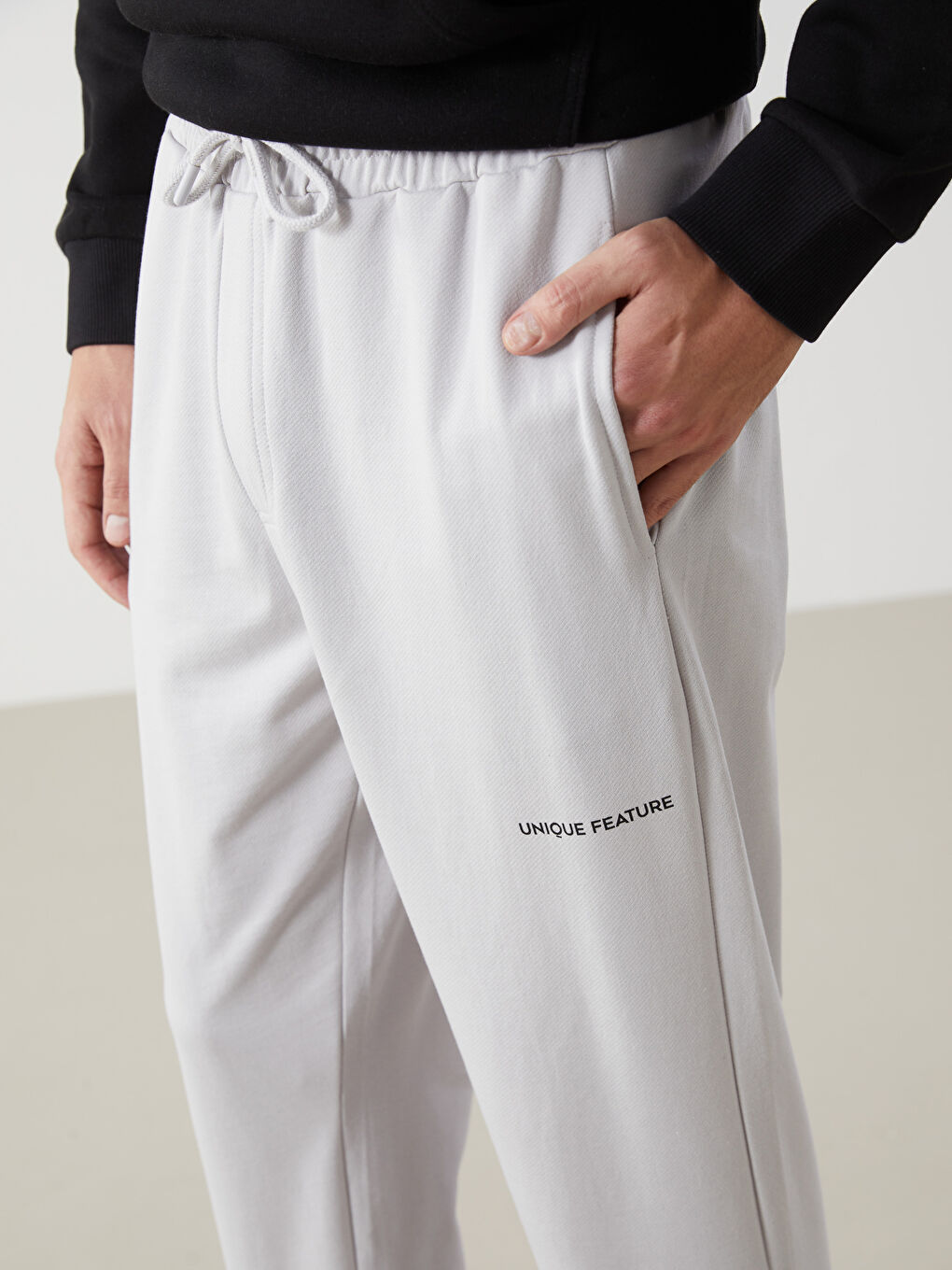 Standard Pattern Laced Men's Sweatpants -S55993Z8-S8P