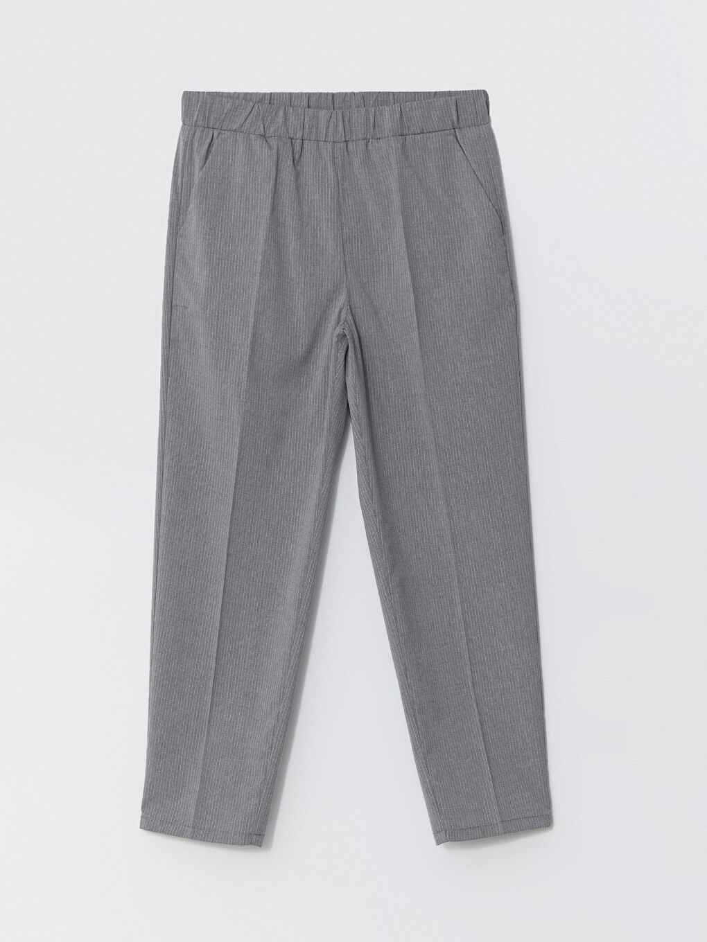 Prugaste pantalone za žene sa elastičnim strukom -S55997Z8-LFY