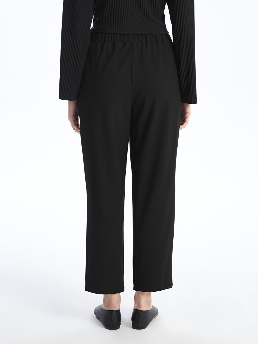 Pantalone za žene sa lastišem u struku -S55998Z8-CVL