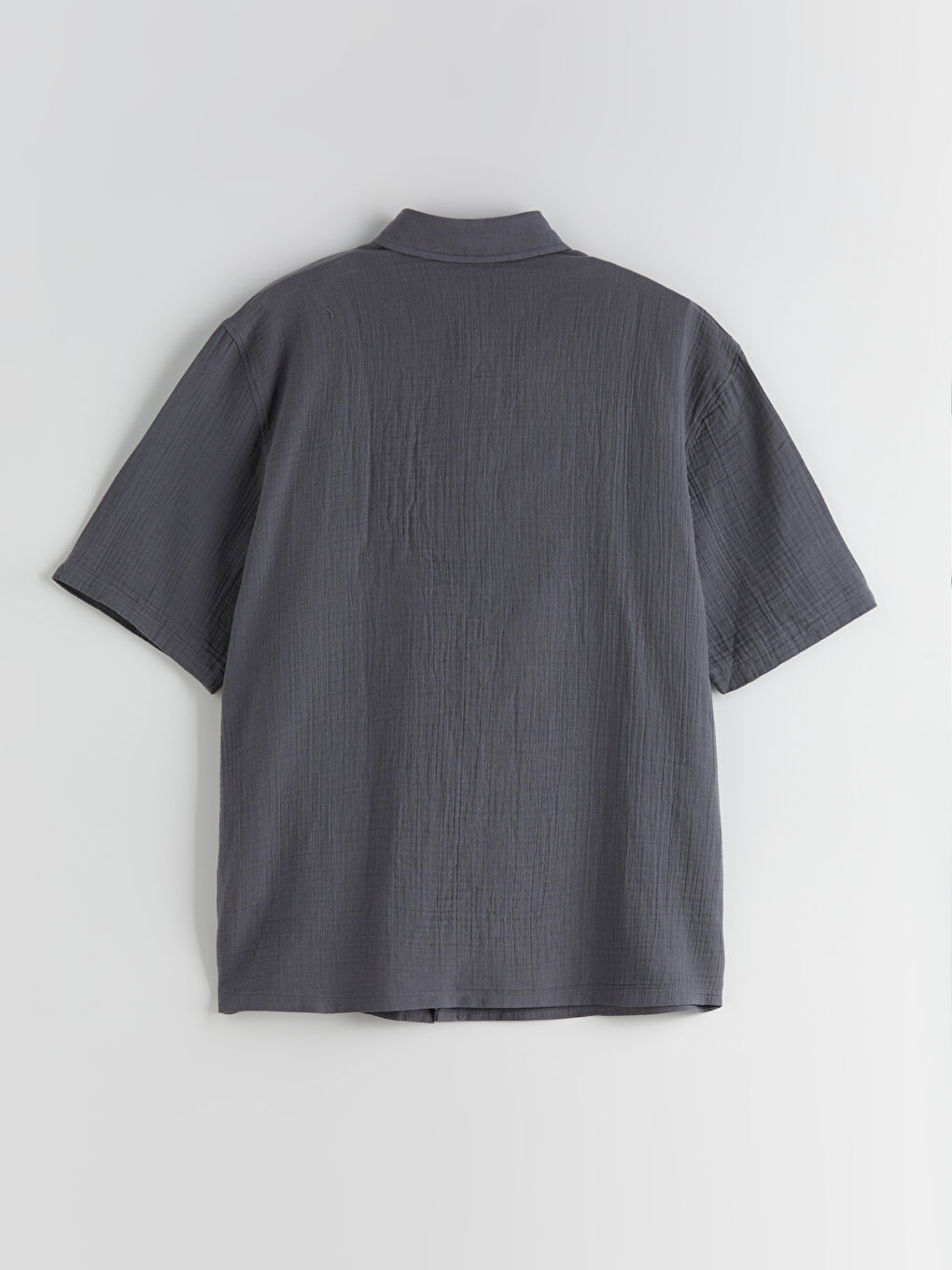 XSIDE Relaxed Fit Muslin Men's Shirt -S56005Z8-YRH