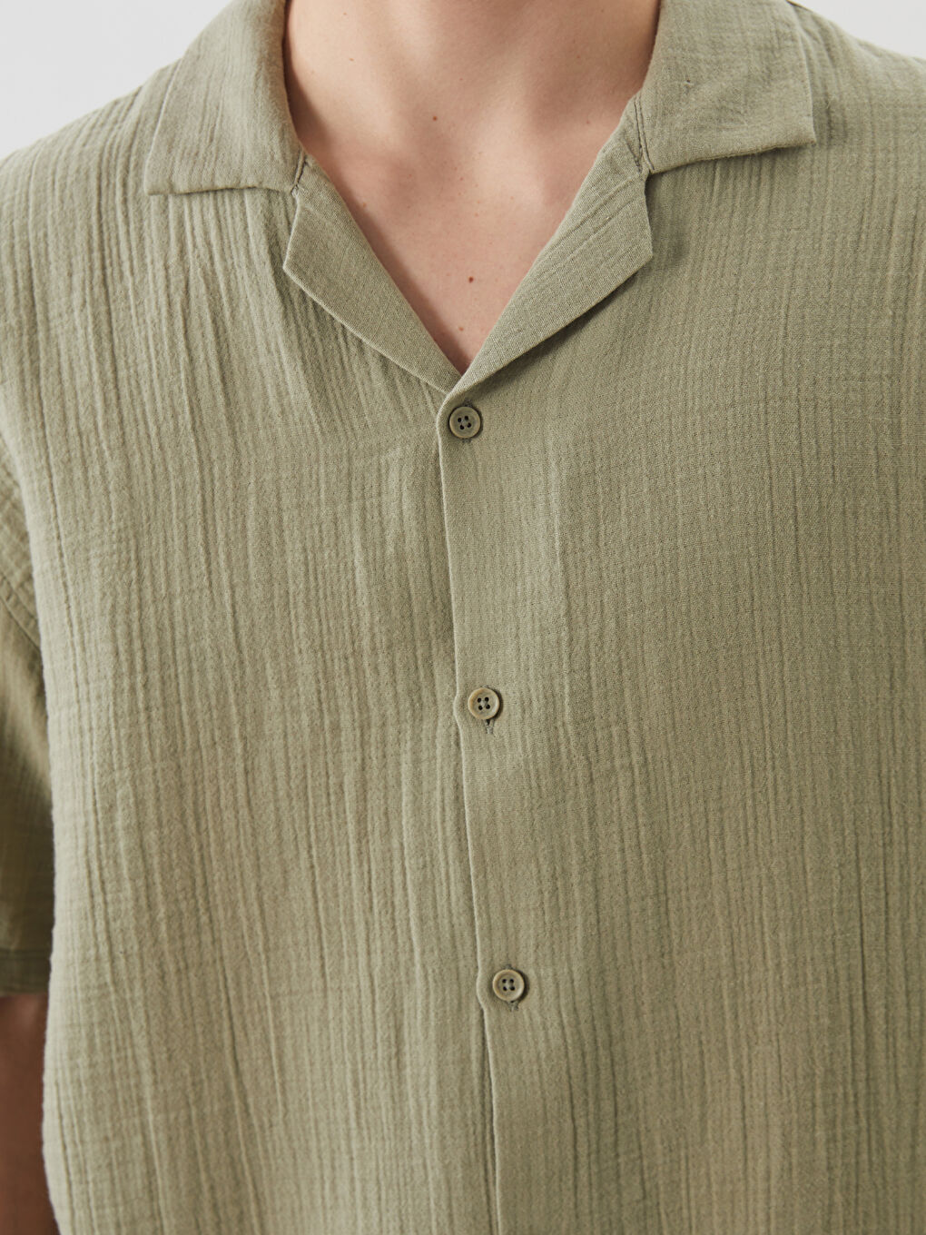 Man KHAKI Shirt -S56005Z8-YAG