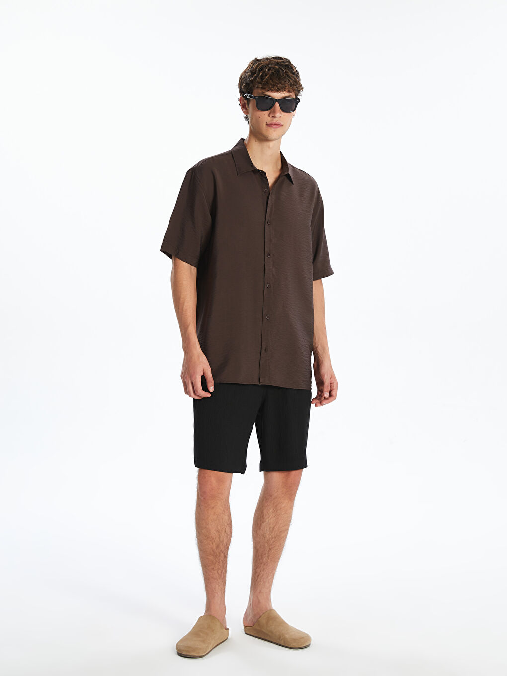 XSIDE Regular Fit Short Sleeve Men's Shirt -S56007Z8-HEC
