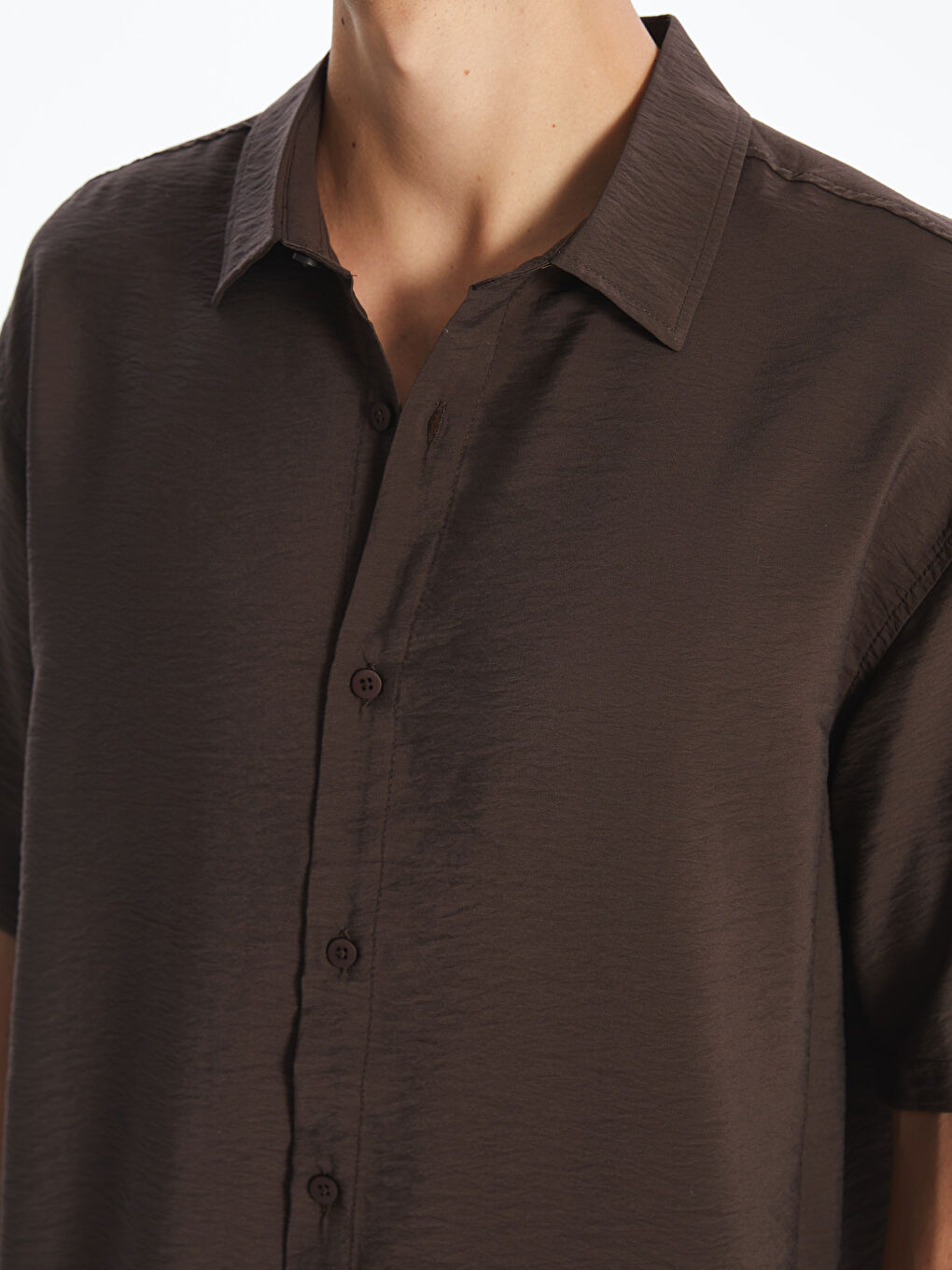 XSIDE Regular Fit Short Sleeve Men's Shirt -S56007Z8-HEC