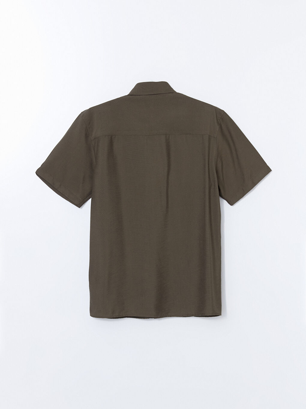 Regular Fit Short Sleeve Men's Shirt-5