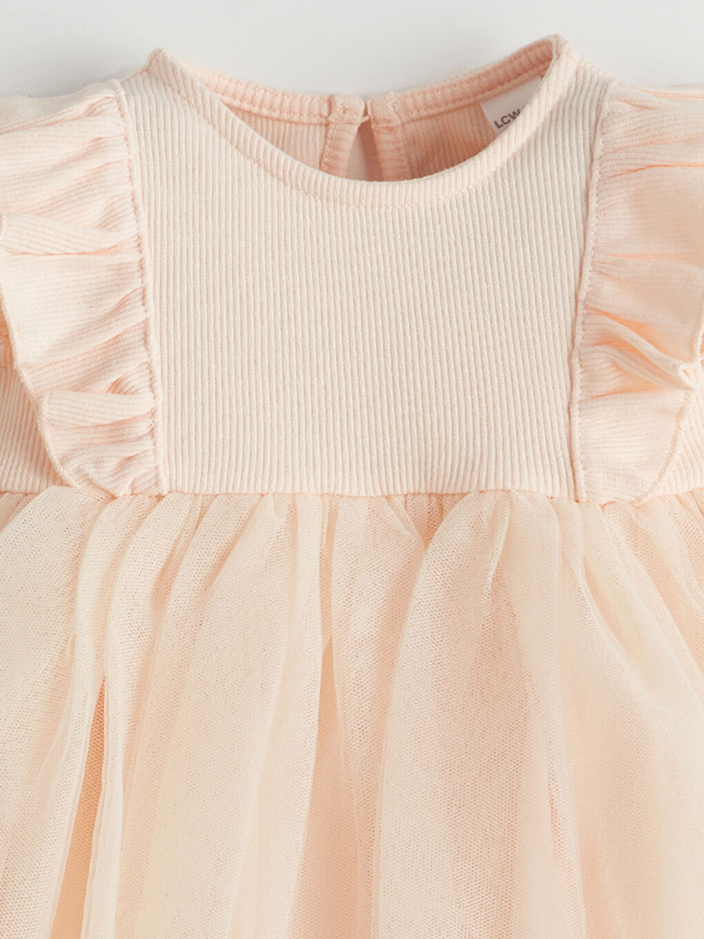 Basic Lace Tulle Baby Girl Dress -S56009Z1-S6R
