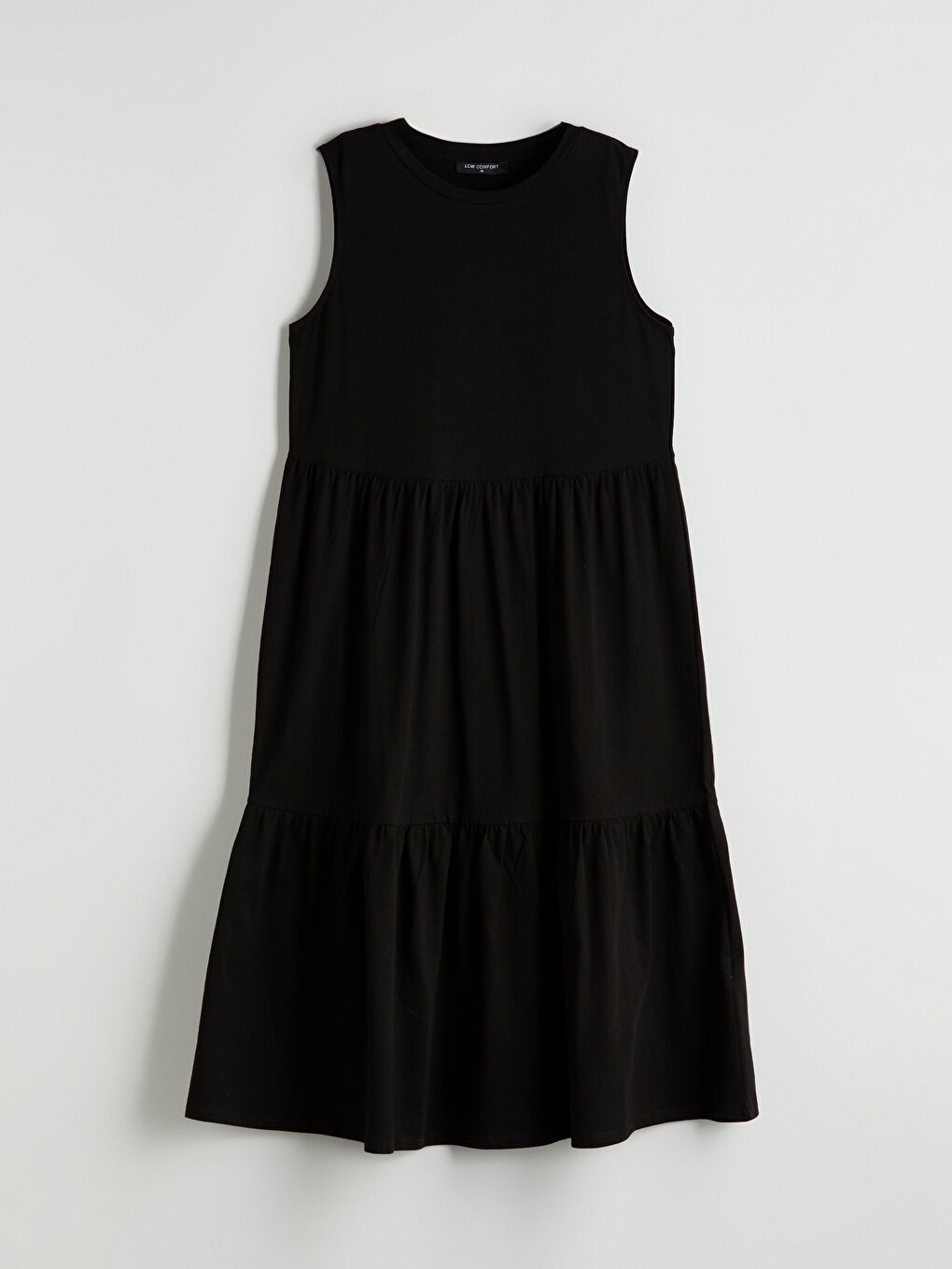 LCW Comfort Woman BLACK Dress -S56017Z8-CVL