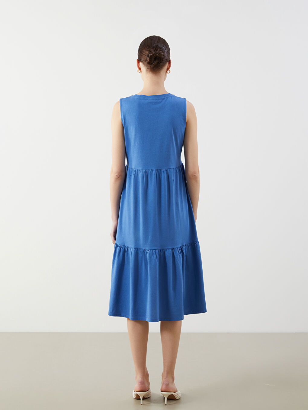 LCW Comfort Woman BLUE Dress -S56017Z8-H5X