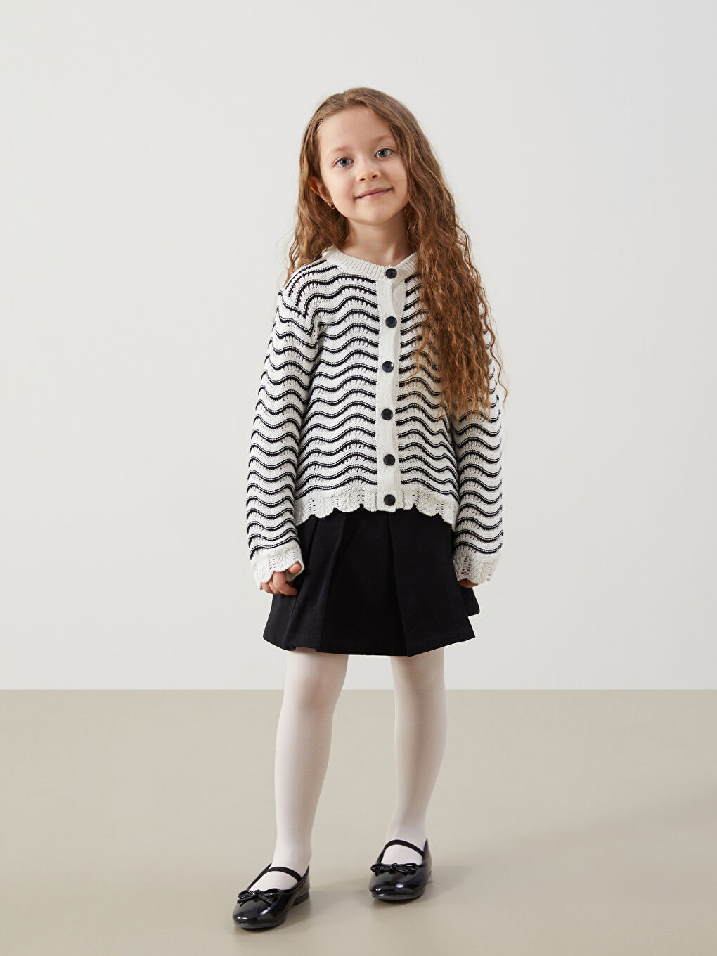 كارديجان أسود فتاة -S56024Z1-LEG