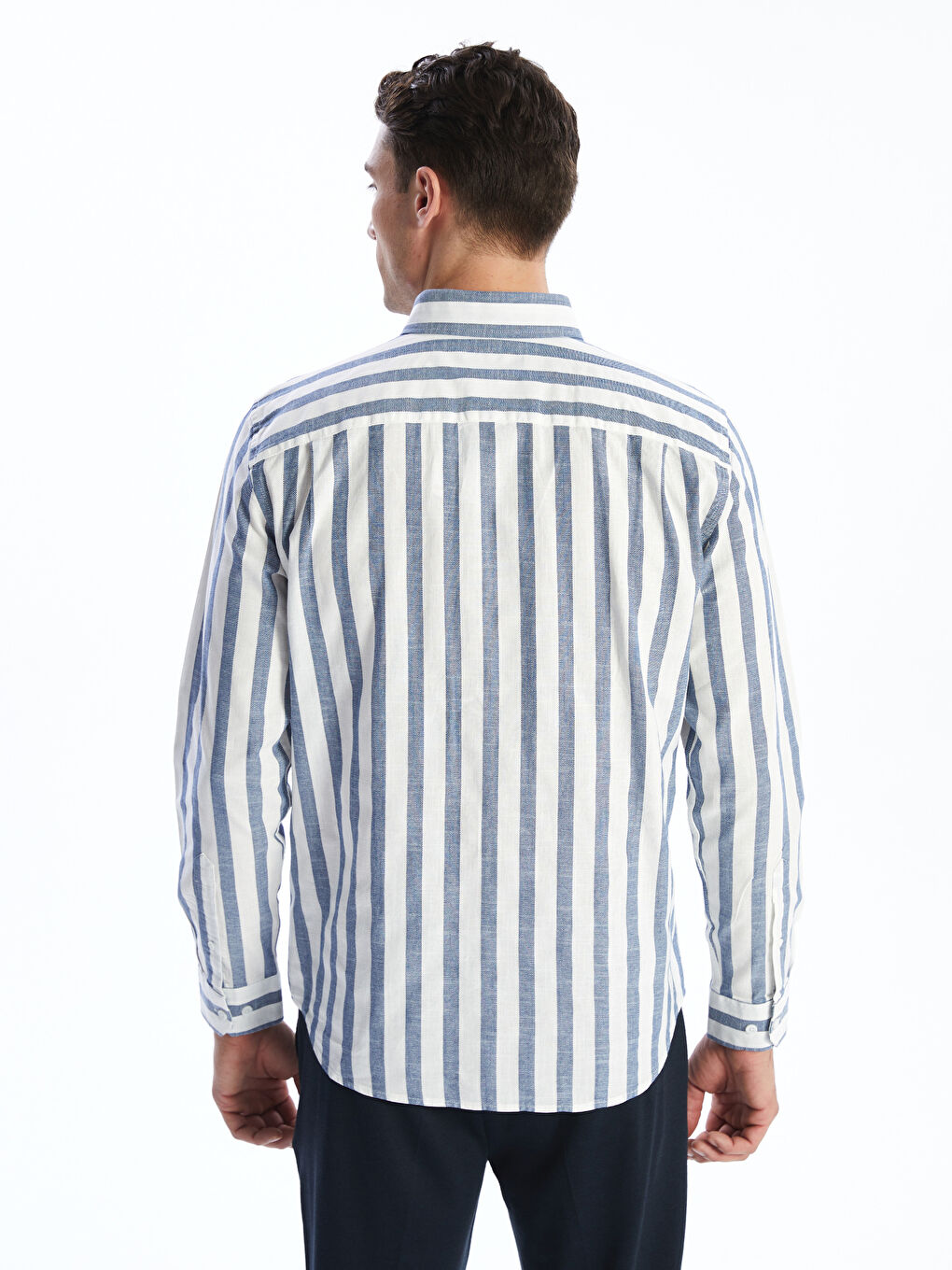 Košulja na pruge dugi rukav - regular fit -S56031Z8-LGB
