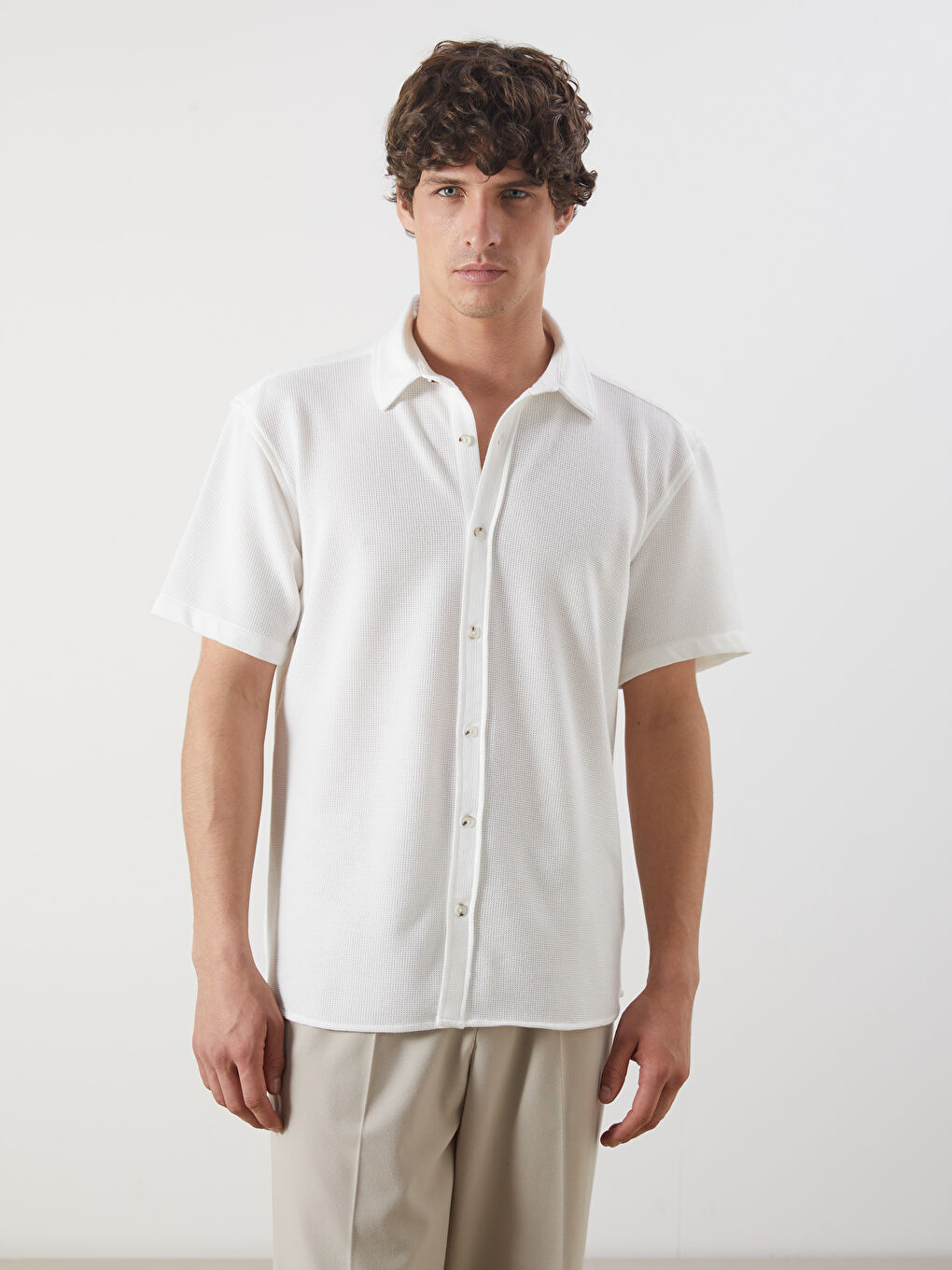 Slim Fit Men's Shirt -S56039Z8-Q6K