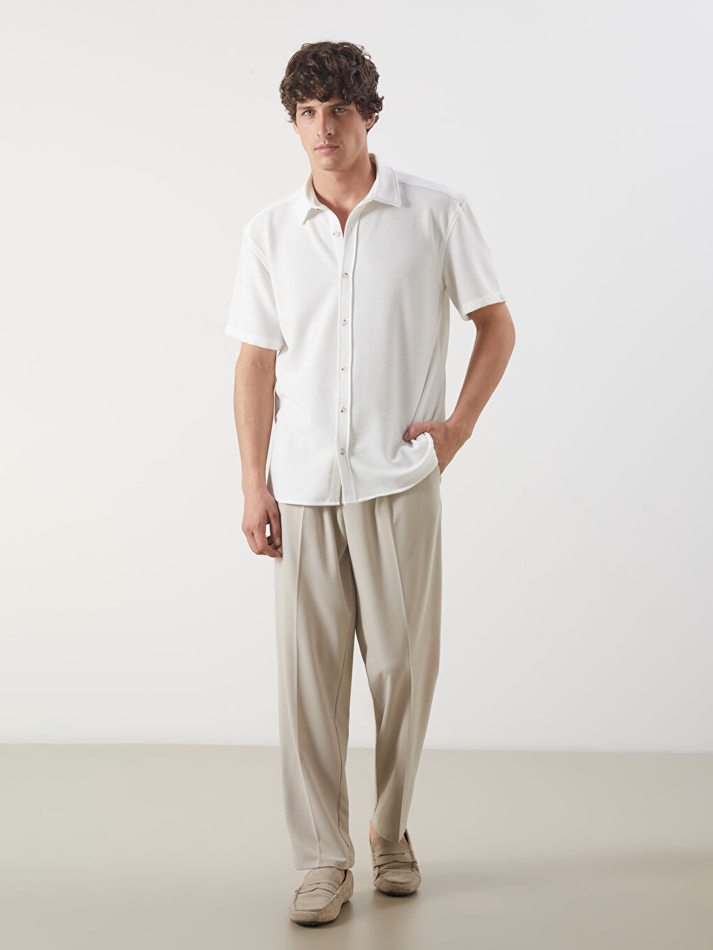 Slim Fit Men's Shirt -S56039Z8-Q6K