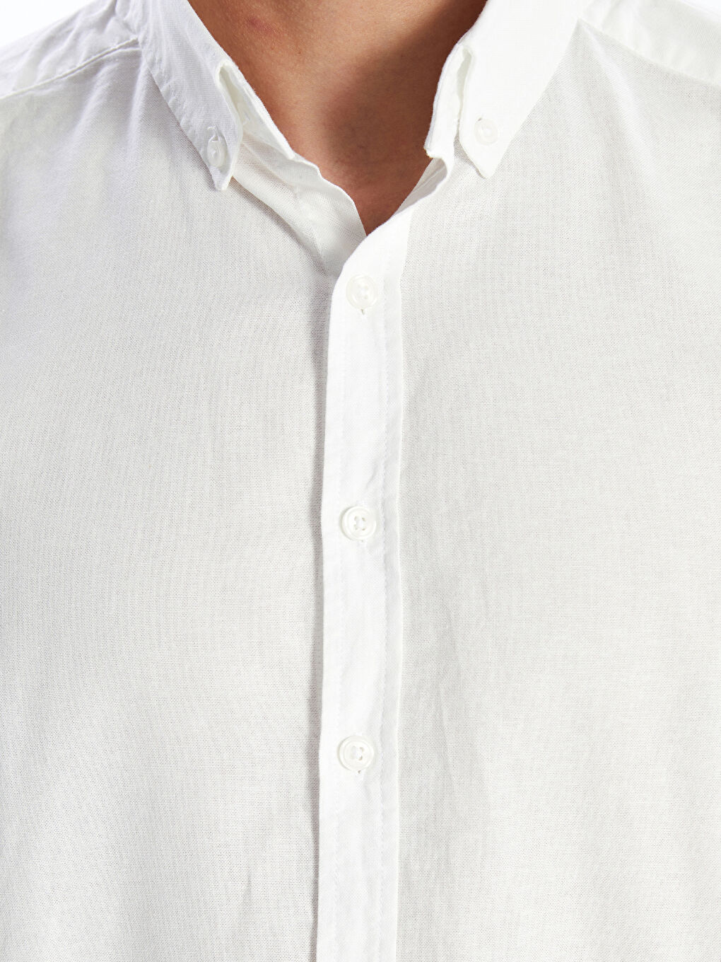 ерлерге арналған ұзын жеңді оксфорд жейде-2