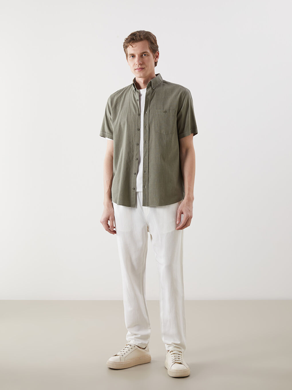 Man KHAKI Shirt -S56053Z8-Z3B