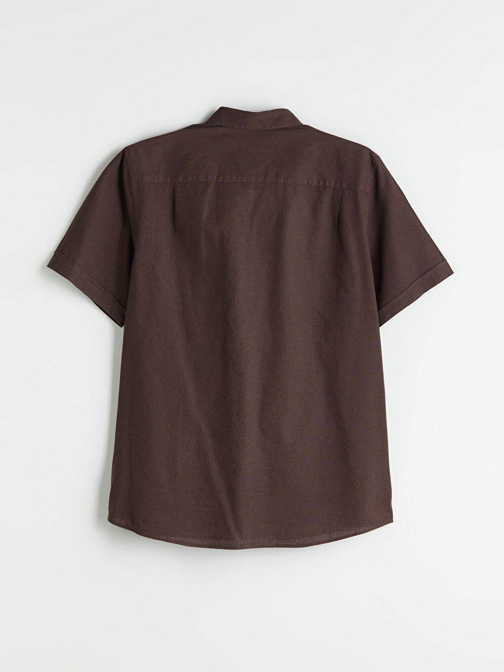 Regular Fit Linen Blend Men's Shirt -S56053Z8-ZUP