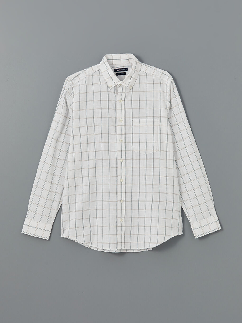 Muška popelin košulja Regular Fit -S56056Z8-LPT