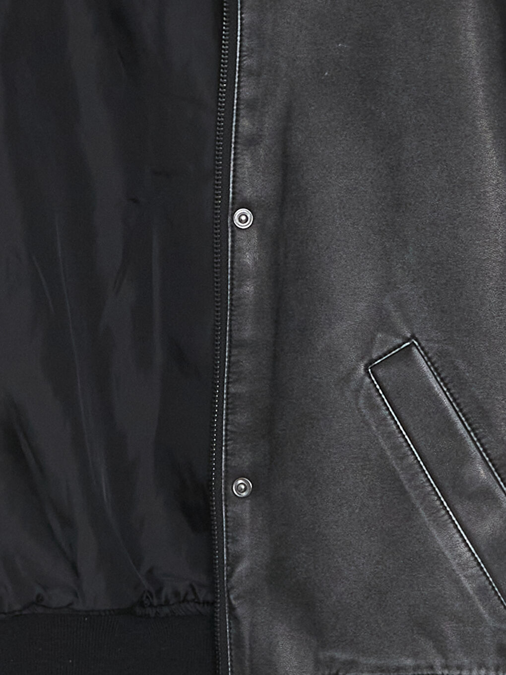 Куртка из искусственной кожи с воротником колледж для женщин-6