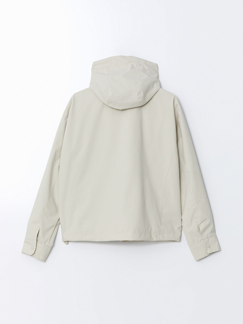 XSIDE Kapüşonlu Düz Oversize Kadın Mont -S56087Z8-KJS
