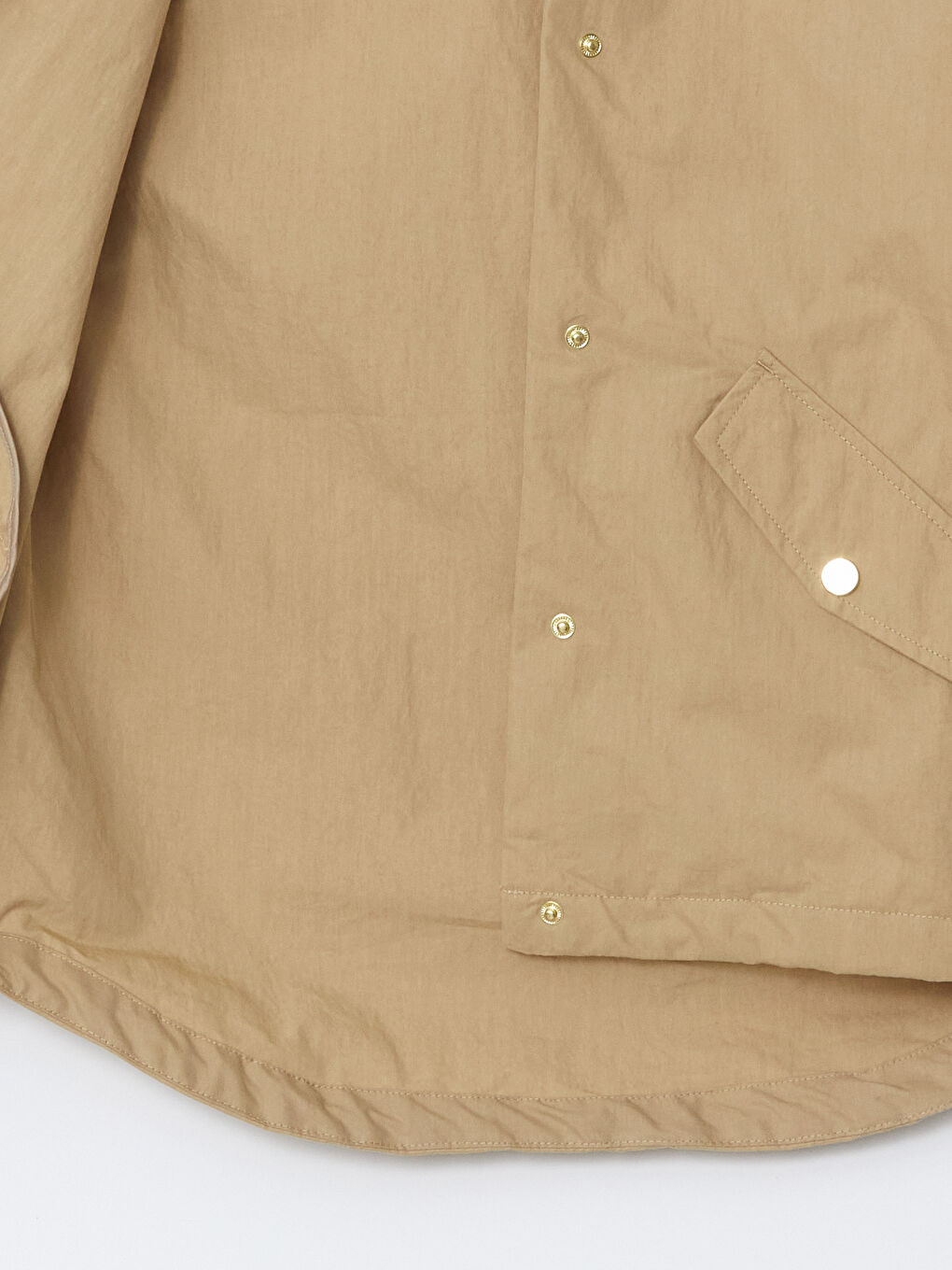 Hooded Plain Oversize Women's Trench Coat -S56091Z8-Q7H