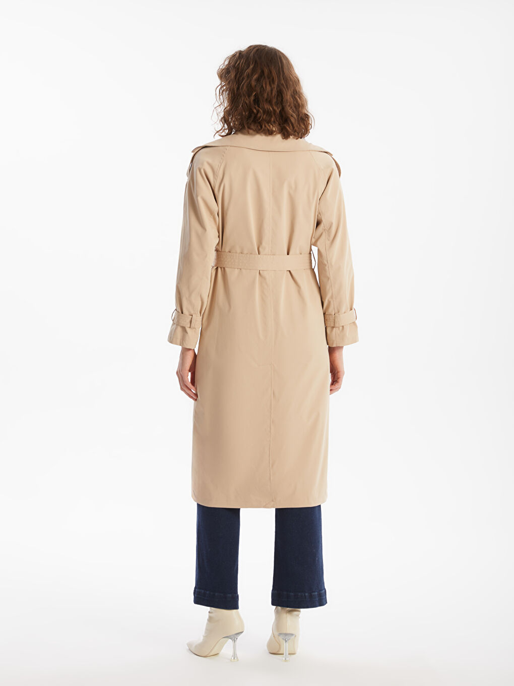 Jacket Collar Oversize Women's Trench Coat -S56095Z8-RFC
