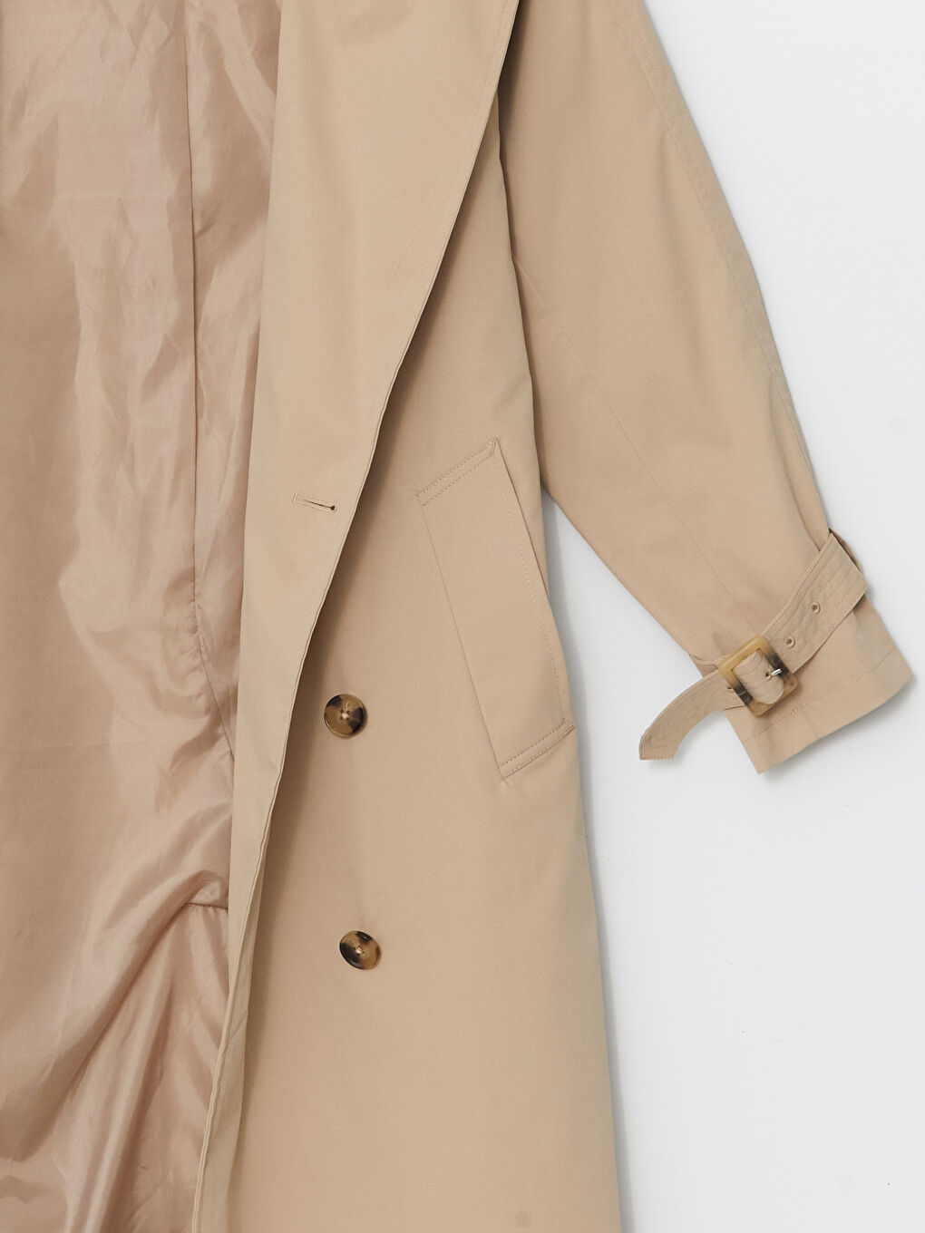 Jacket Collar Oversize Women's Trench Coat -S56095Z8-RFC