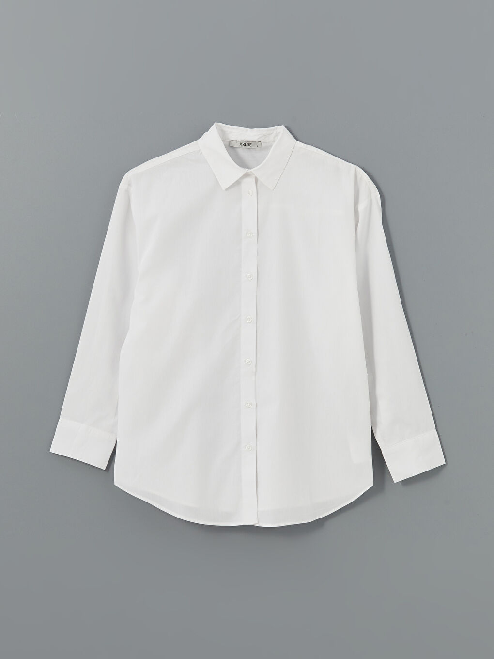 Oversize Poplin Women's Shirt -S56110Z8-Q6K