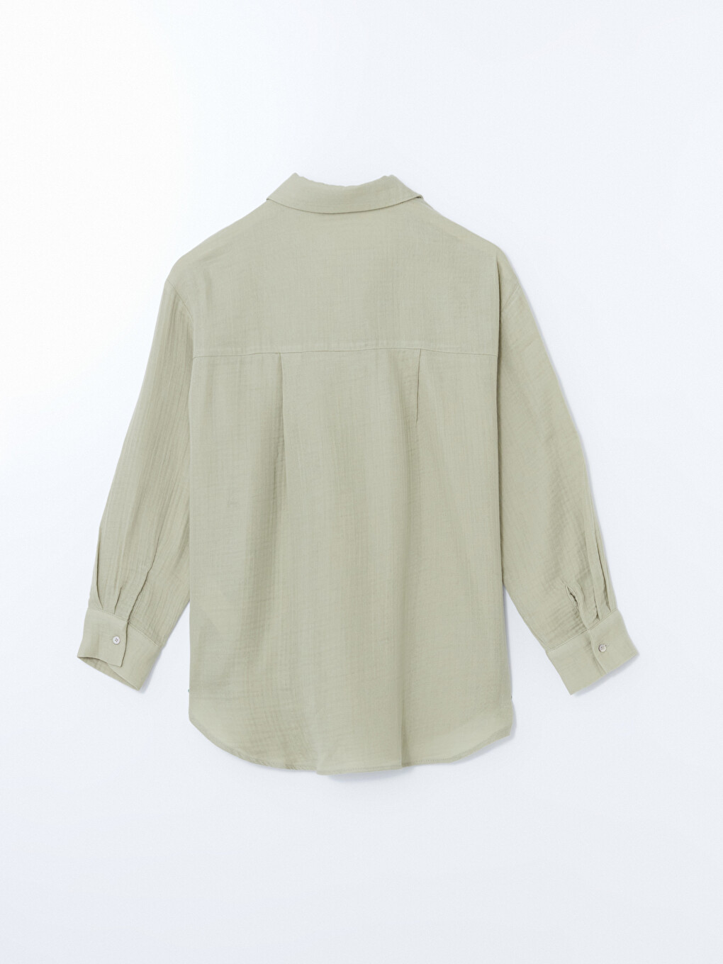Oversize Textured Women's Shirt-1