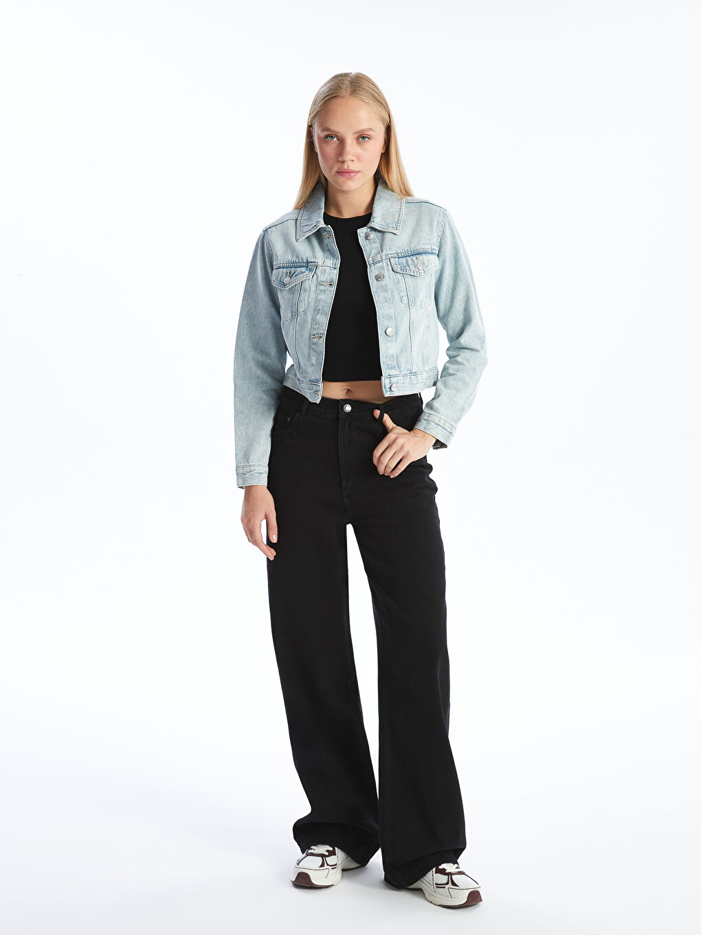 Wideleg Women's Jeans -S56145Z8-CVL