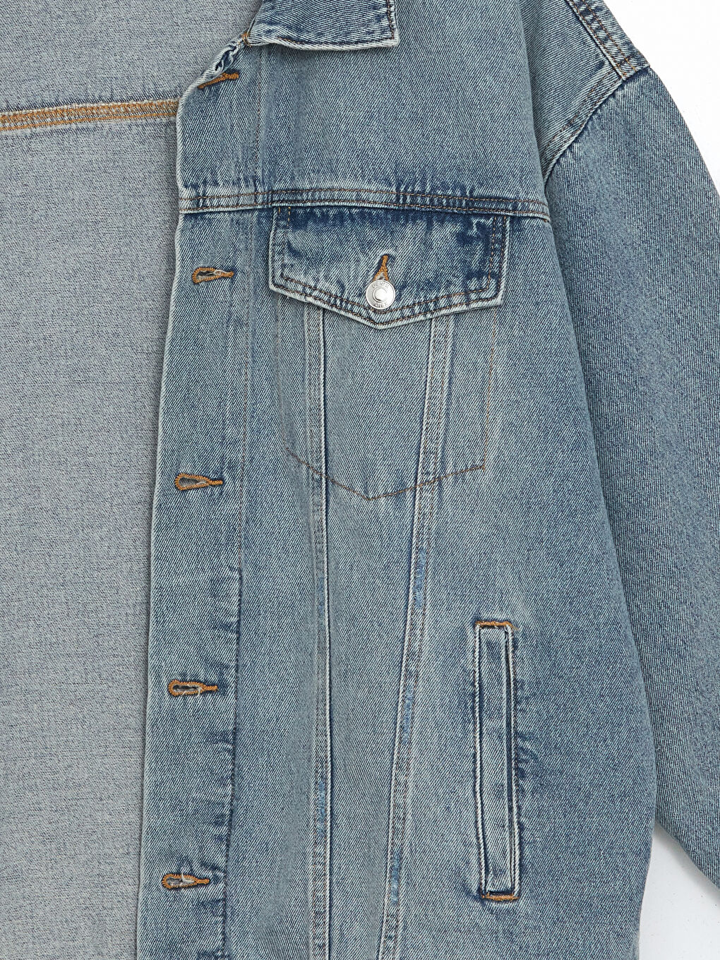 Oversize Women's Denim Jacket -S56167Z8-Q68