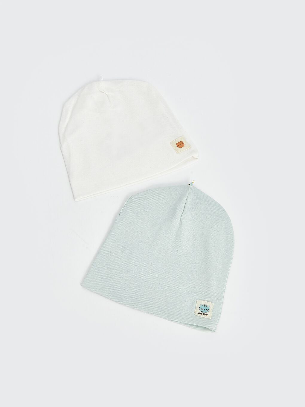 Embroidered Baby Boys Beanie 2 Pack -S56208Z1-SBD