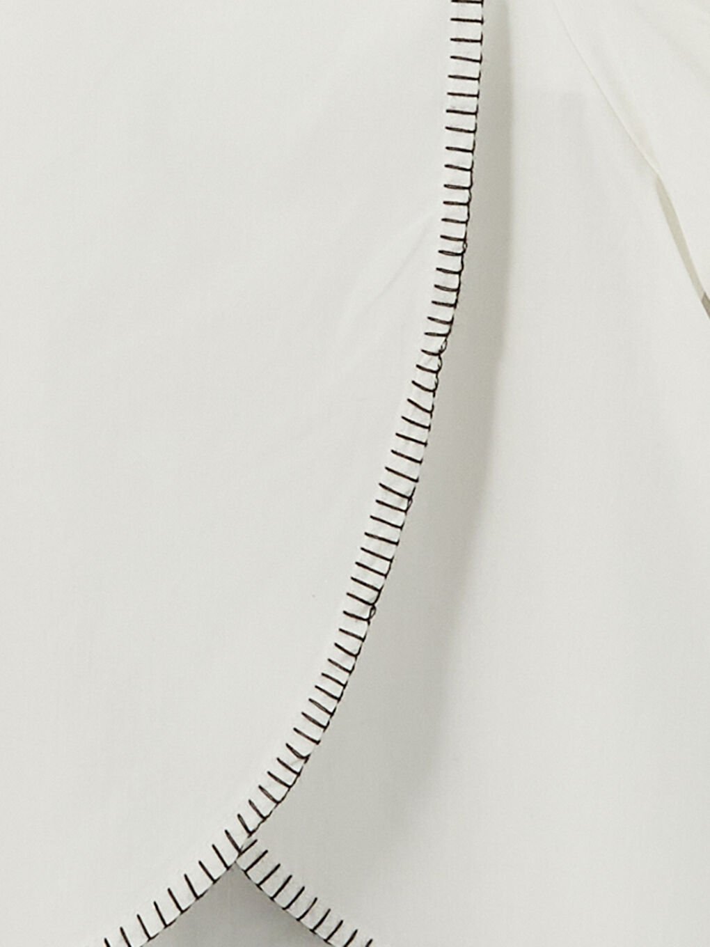 Ekru Kare Yaka Kız Çocuk Bluz-2