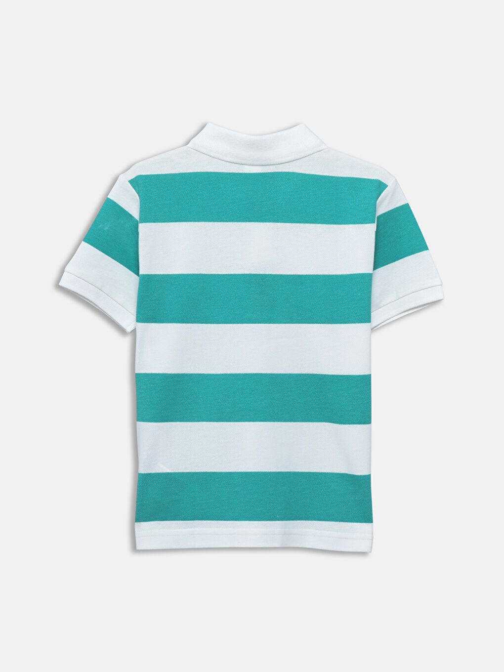 Polo Neck Striped Boys' T-Shirt-1