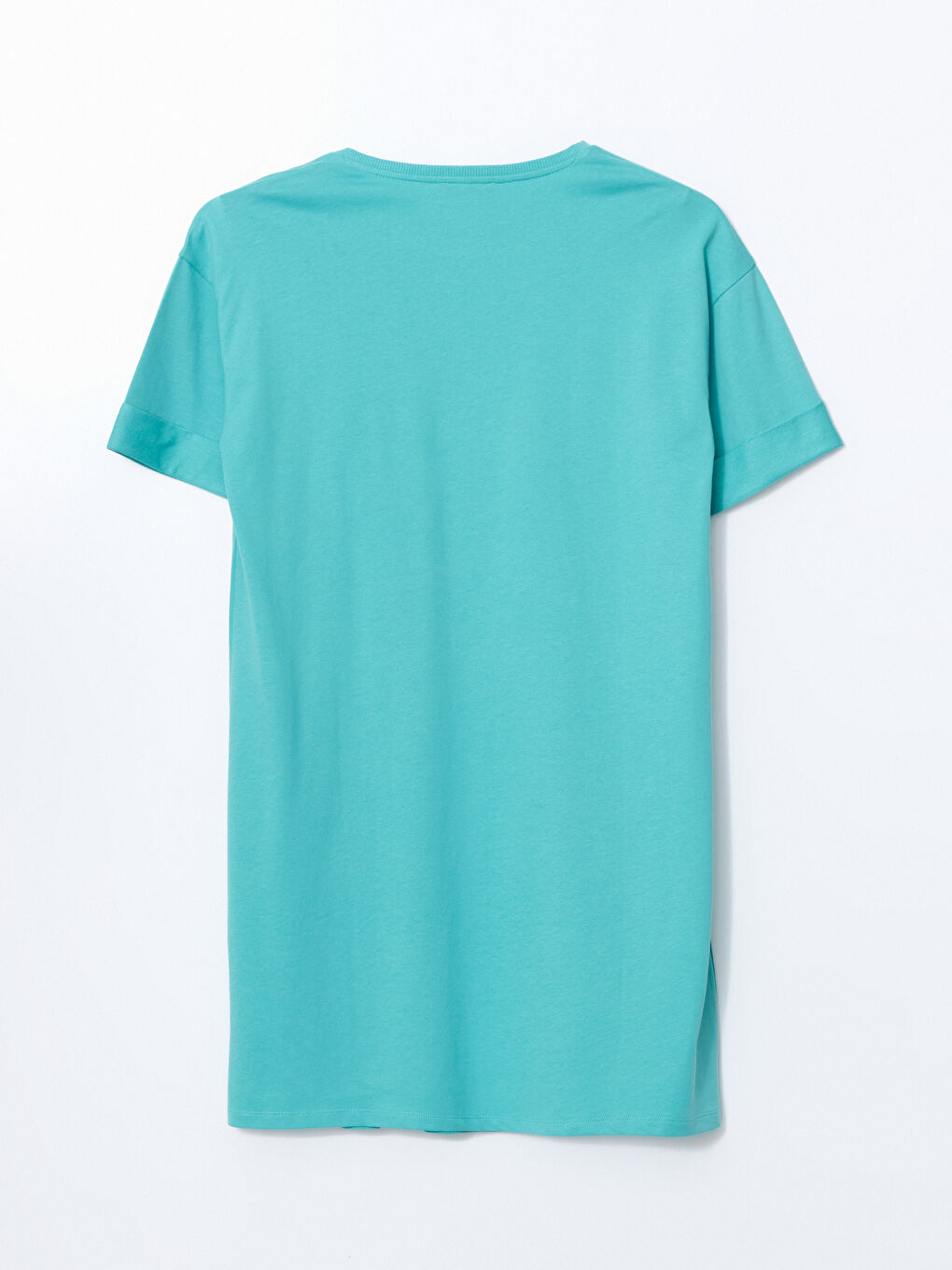 Crew Neck Printed Women's Dress -S56278Z8-GGT