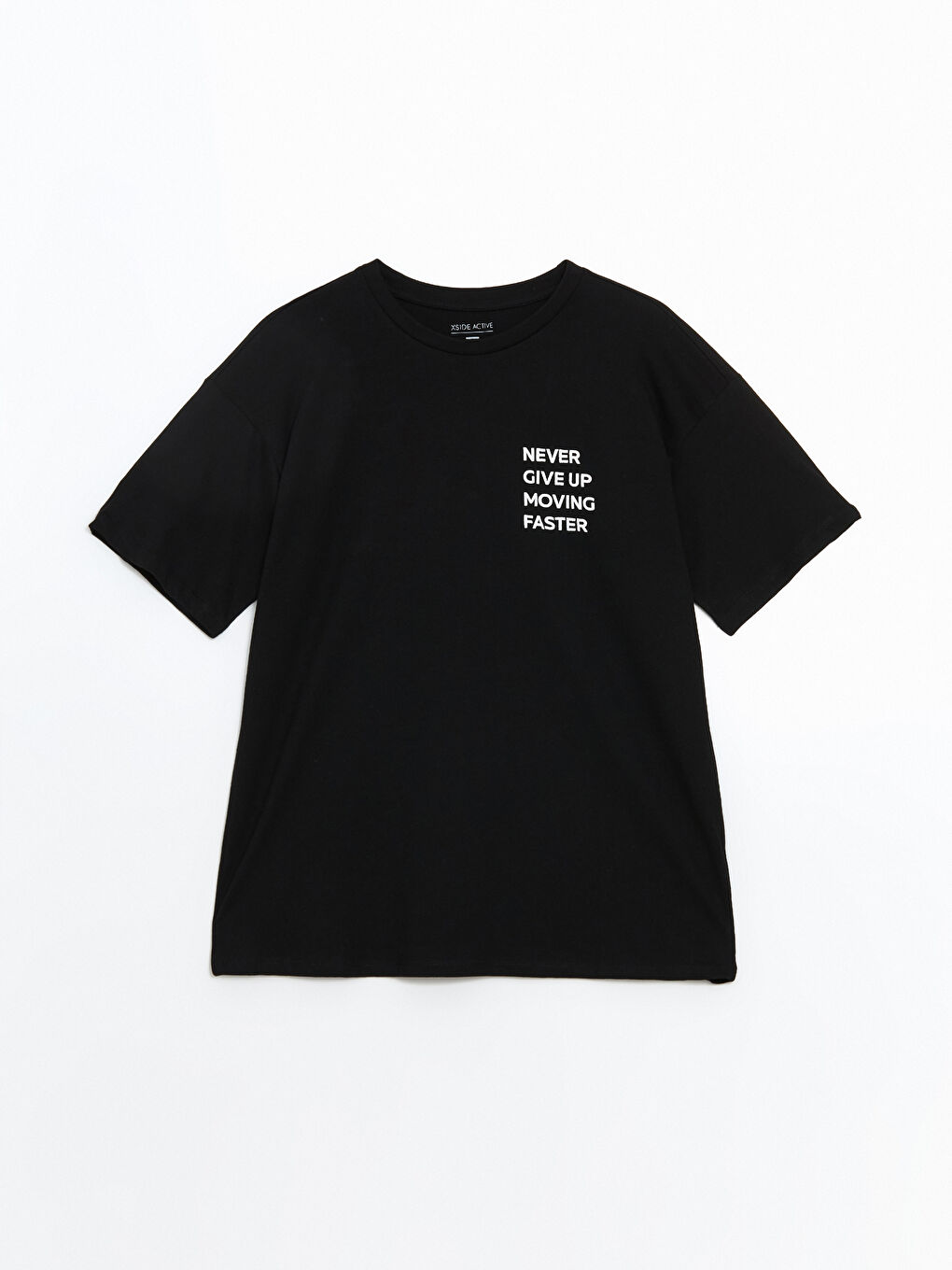 Crew Neck Printed Women's Sports T-Shirt -S56314Z8-CVL