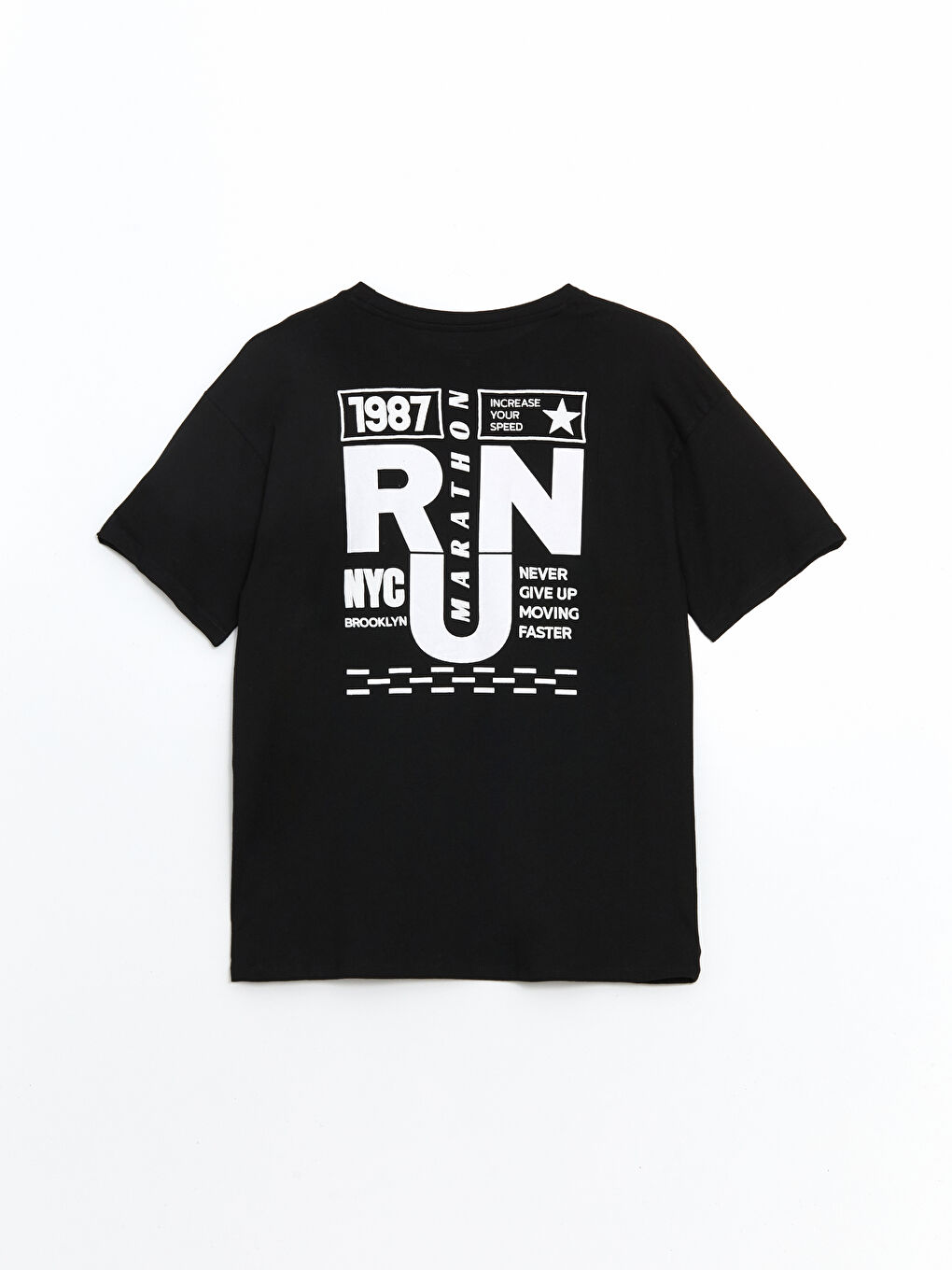 Crew Neck Printed Women's Sports T-Shirt -S56314Z8-CVL