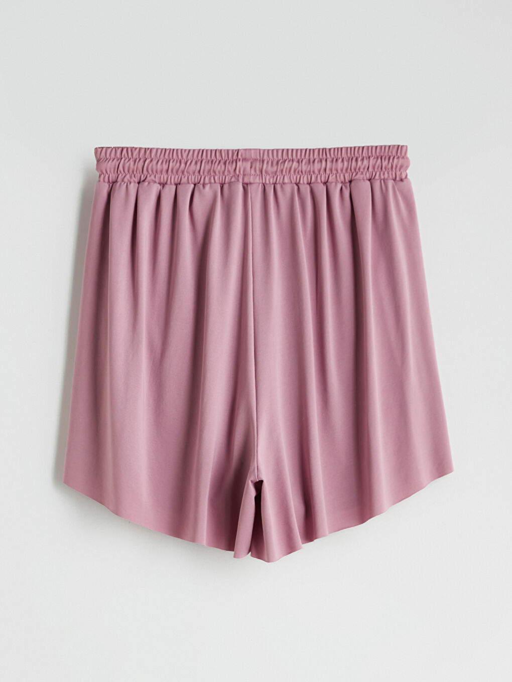 XSIDE ACTIVE Elastic Waist Pleated Women's Active Shorts -S56321Z8-PMT
