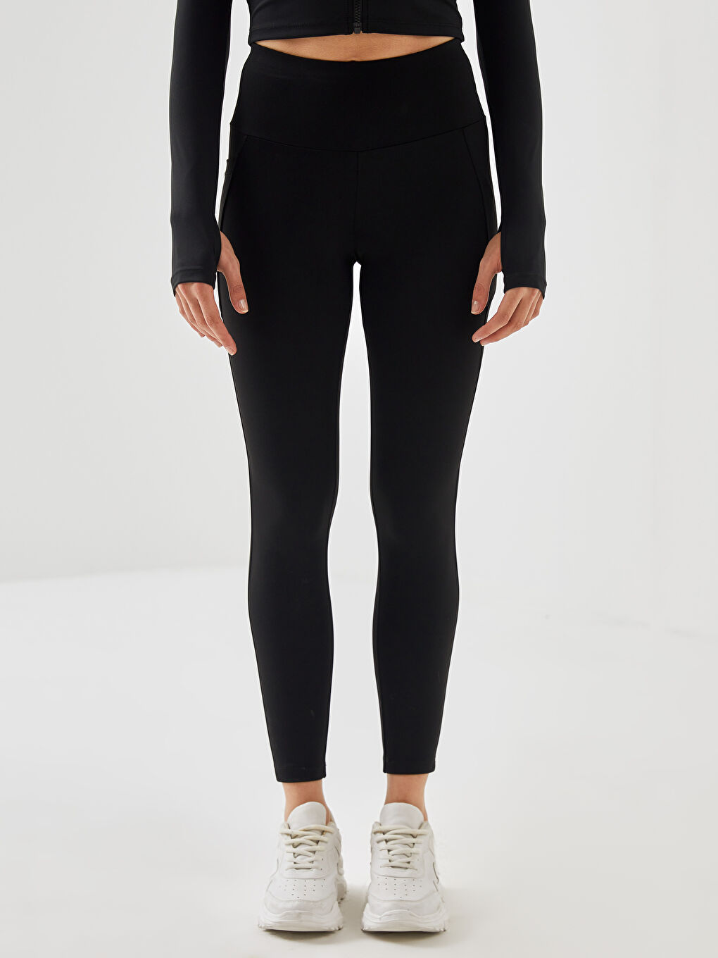 XSIDE Elasticated Waist Women's Sports Leggings -S56335Z8-CVL