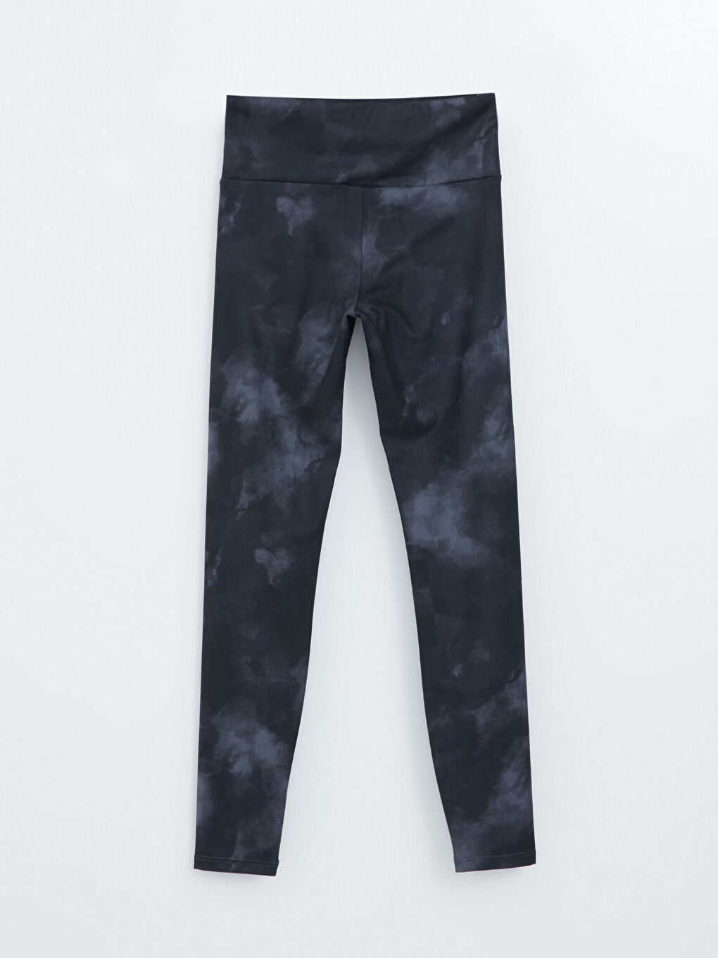 Colanți Sport pentru Femei cu Talie Elastică și Model Tie-Dye-5