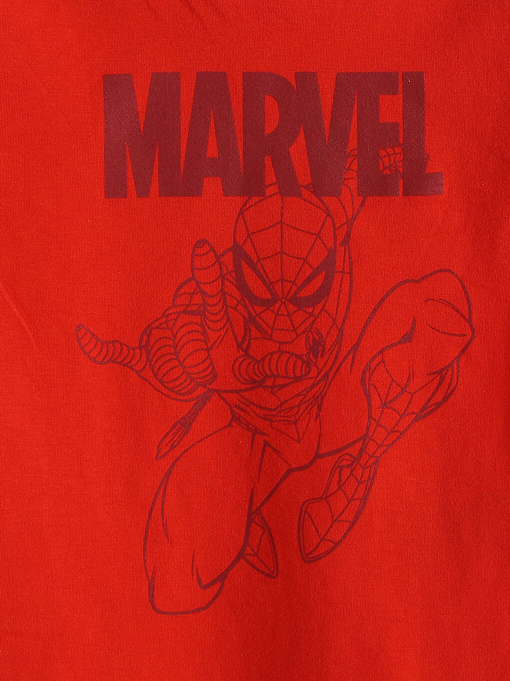 Crew Neck Spider-Man Printed Boys' T-Shirt 2 Pack -S56358Z1-QVK