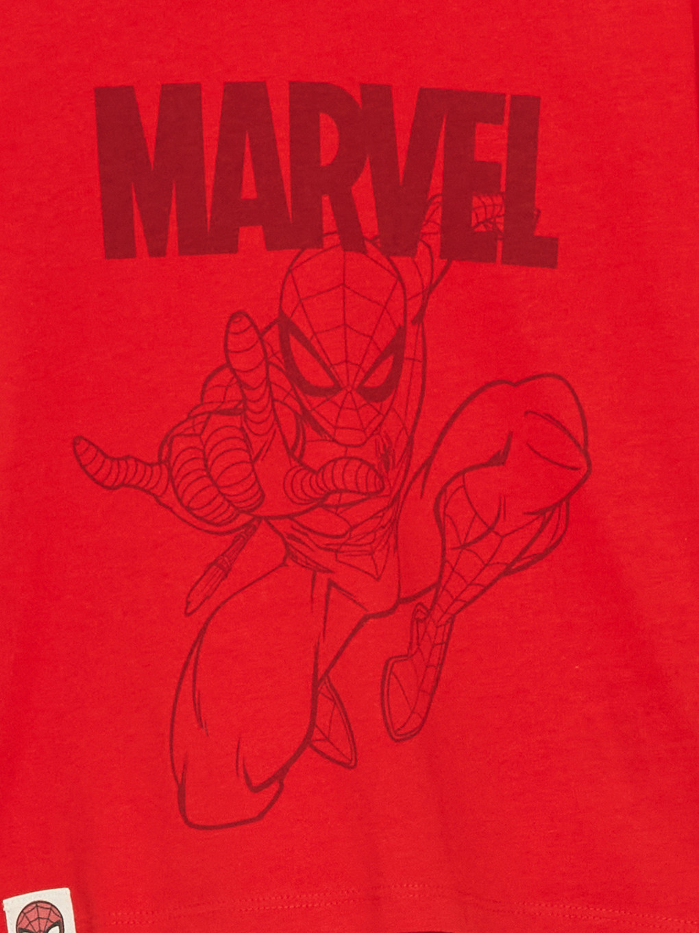 Crew Neck Spider-man Printed Boys' T-shirt 2 Pack-2