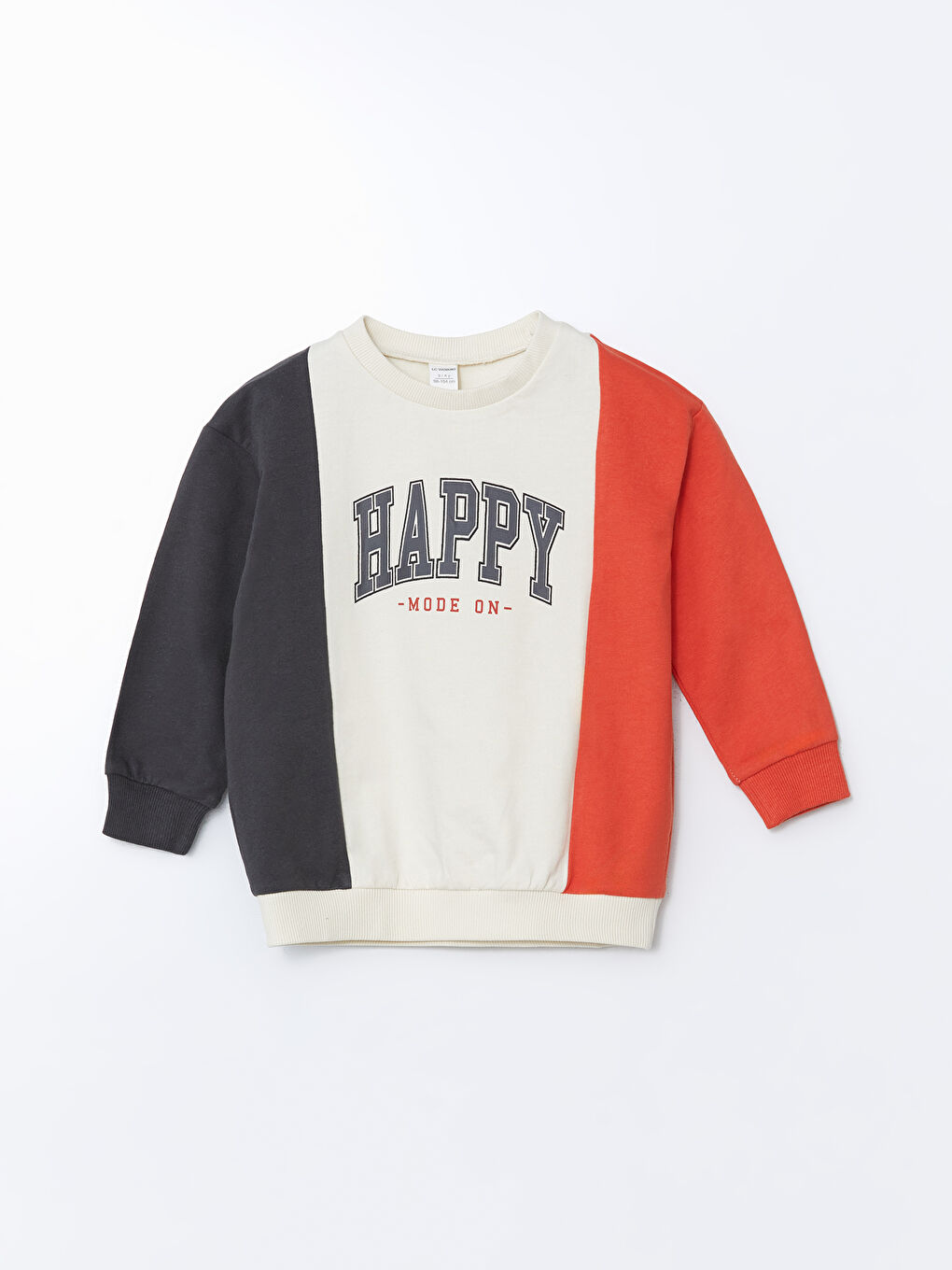 Crew Neck Boys' Sweatshirt -S56430Z1-QVK
