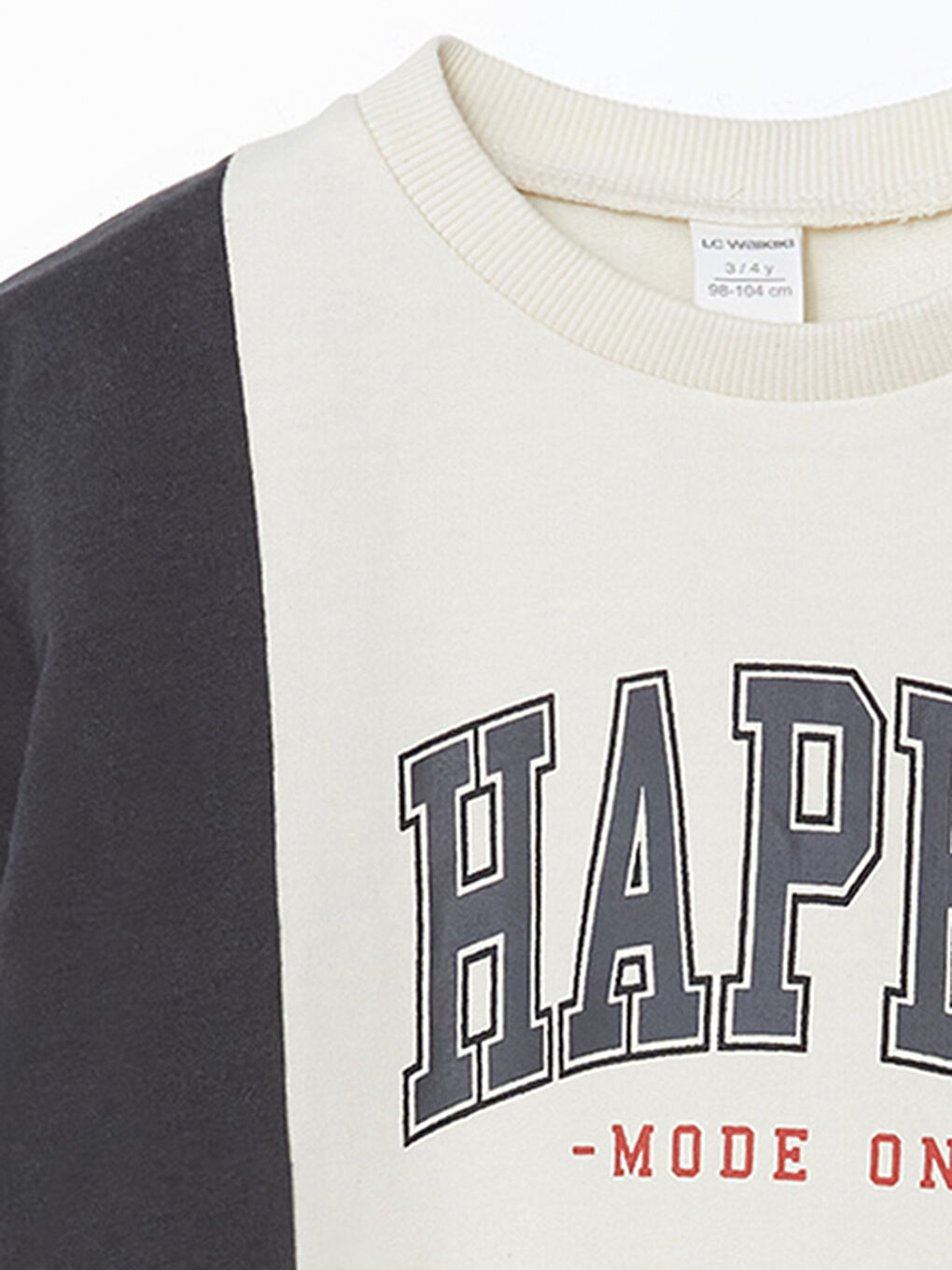 Crew Neck Boys' Sweatshirt -S56430Z1-QVK