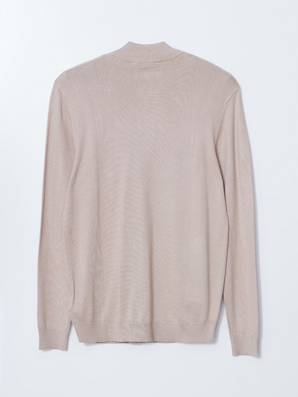 Regular Fit Funnel Neck Men's Knit Cardigan -S56442Z8-FF5