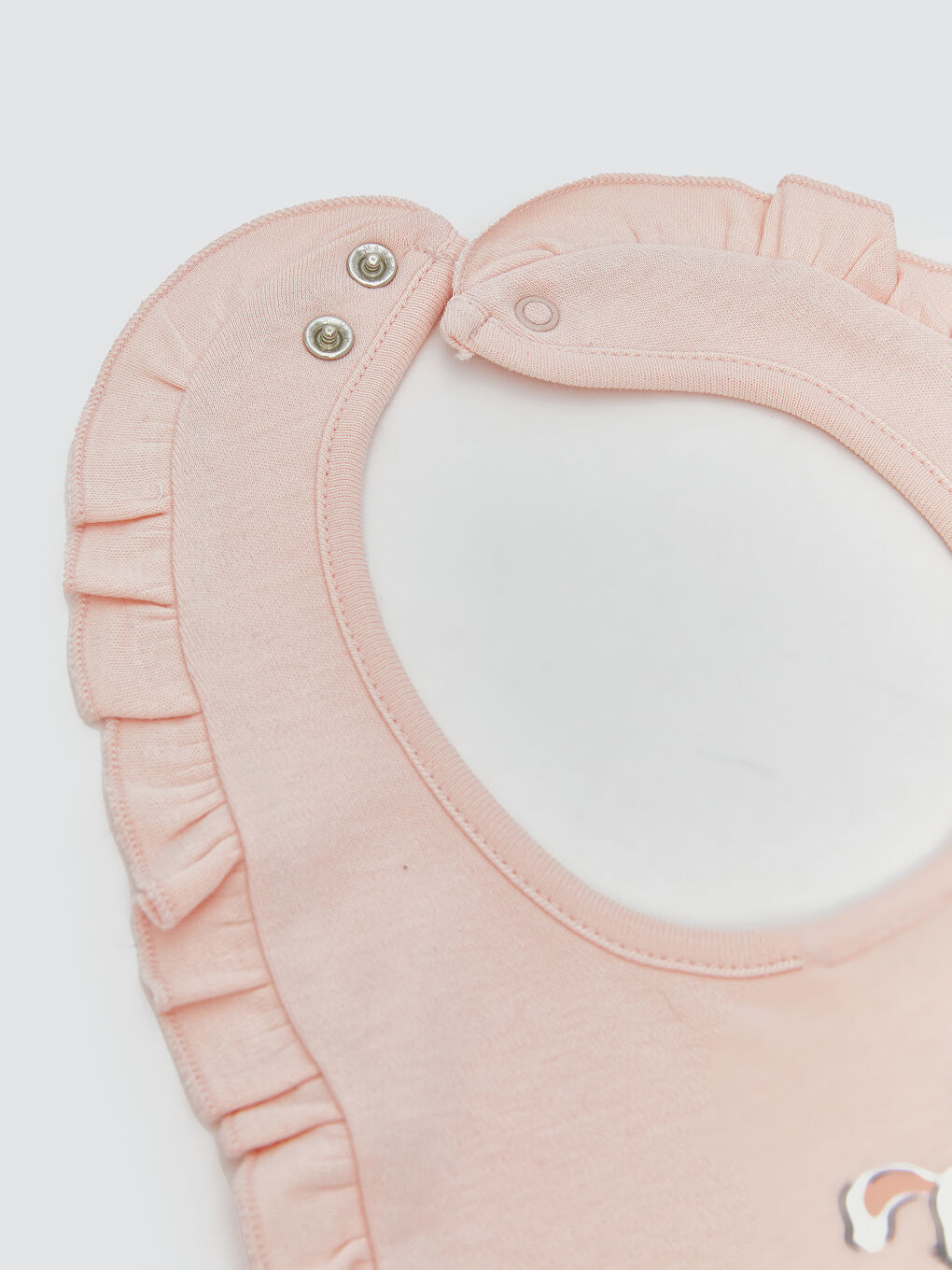 Baskılı Kız Bebek Mama Önlüğü-2